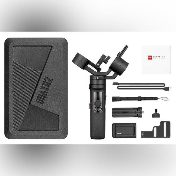 NIB Zhiyun Crane M2 Gimbal Camera/Smartphone Stabilizer - Picture 3 of 7